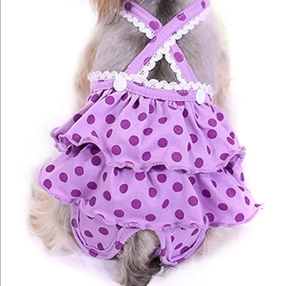 ✨4xHP✨Alfie Pet - Frona Diaper Dog Sanitary Pantie with Suspender for Girl Dogs✨